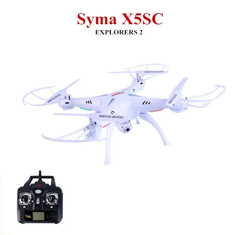 

SYMA X5S X5SC X5SW FPV Drone X5C Upgrade 2MP FPV Camera Real Time Video RC Quadcopter 2.4G 6-Axis Quadrocopter RC Airplane toy