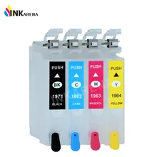 T1971 T1962 T1963 T1964 Refillable патрон чернил для принтера Epson WF2532 XP201 XP211 XP401 XP411 XP204 XP214 принтеров с ARC чипы
