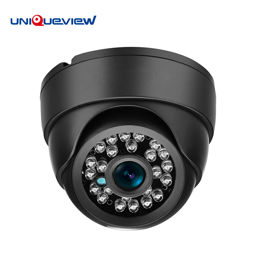 

Cheap Black Color 720P 1080P AHD CVI TVI Analog 4 in 1 Indoor Plastic Dome Night Vision CCTV Security Camera