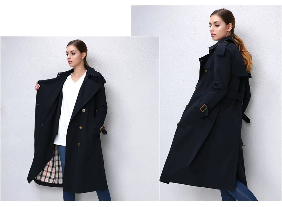  Double Breasted trench coat  (2)