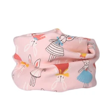 Осень-зима мультфильм ребенка шарф модная детская одежда уплотнительное кольцо воротники мальчики девочки шеи носить шарфы Детская одежда аксессуары