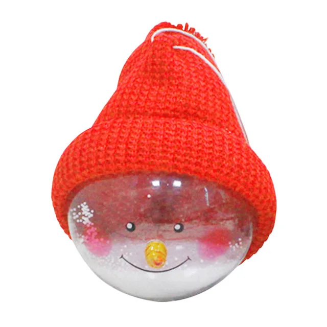 60 unids/lote muñeco de nieve transparente bola de Navidad decoraciones de Navidad para el hogar árbol colgante Navidad regalo para niños 60 unids/lote muñeco de nieve transparente bola de Navidad decoraciones de Navidad para el hogar árbol colgante Navidad regalo para niños