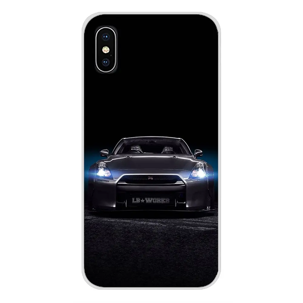 Чехол для мобильного телефона JDM автомобильный NISSAN GTR металлический чехол Sony Xperia Z