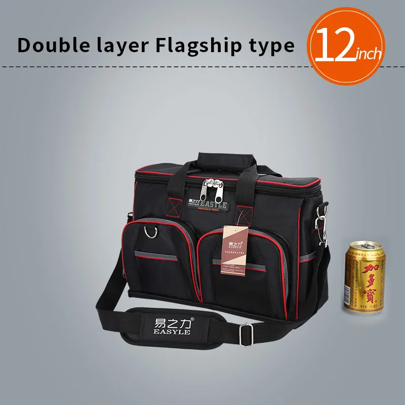 Multifunction Tool Bag Large Capacity Thicken Professional Repair Tools Bag 12inch 14inch 16inch 18inch Messenger Toolkit Bag