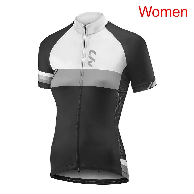 2018 Liv mujeres manga corta Ciclismo jersey MTB Ropa de bicicleta transpirable rápido seco deporte Ropa Ciclismo Mujer G1210