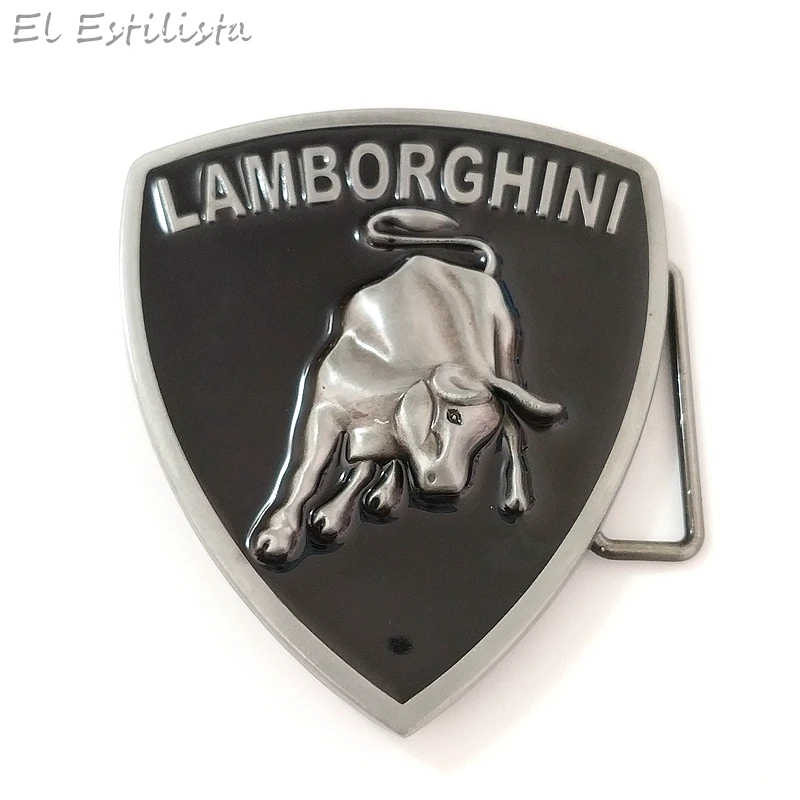 

2019 New Arrival Black Bull Belt Buckles Classic Men's Hebilla for Belts of 3.8-4cm Width Cowboy Brand Metal Rings Accessories