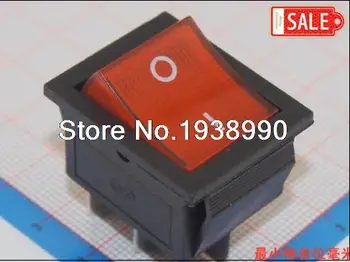 

50Pcs Copper Pin Miniature Electrical Boat Rocker Switch With LED Light, ROHS