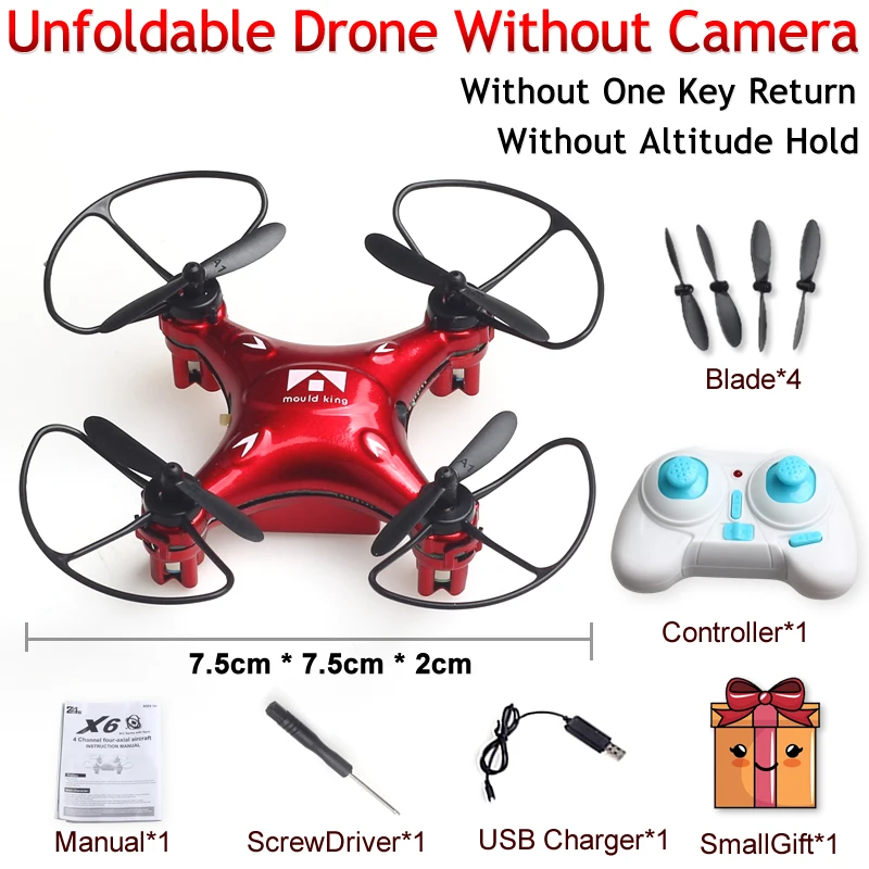 S9 S9W S9HW Складная RC Мини Drone Карманный Дрон Micro вертолет с HD Камера высота Удержание