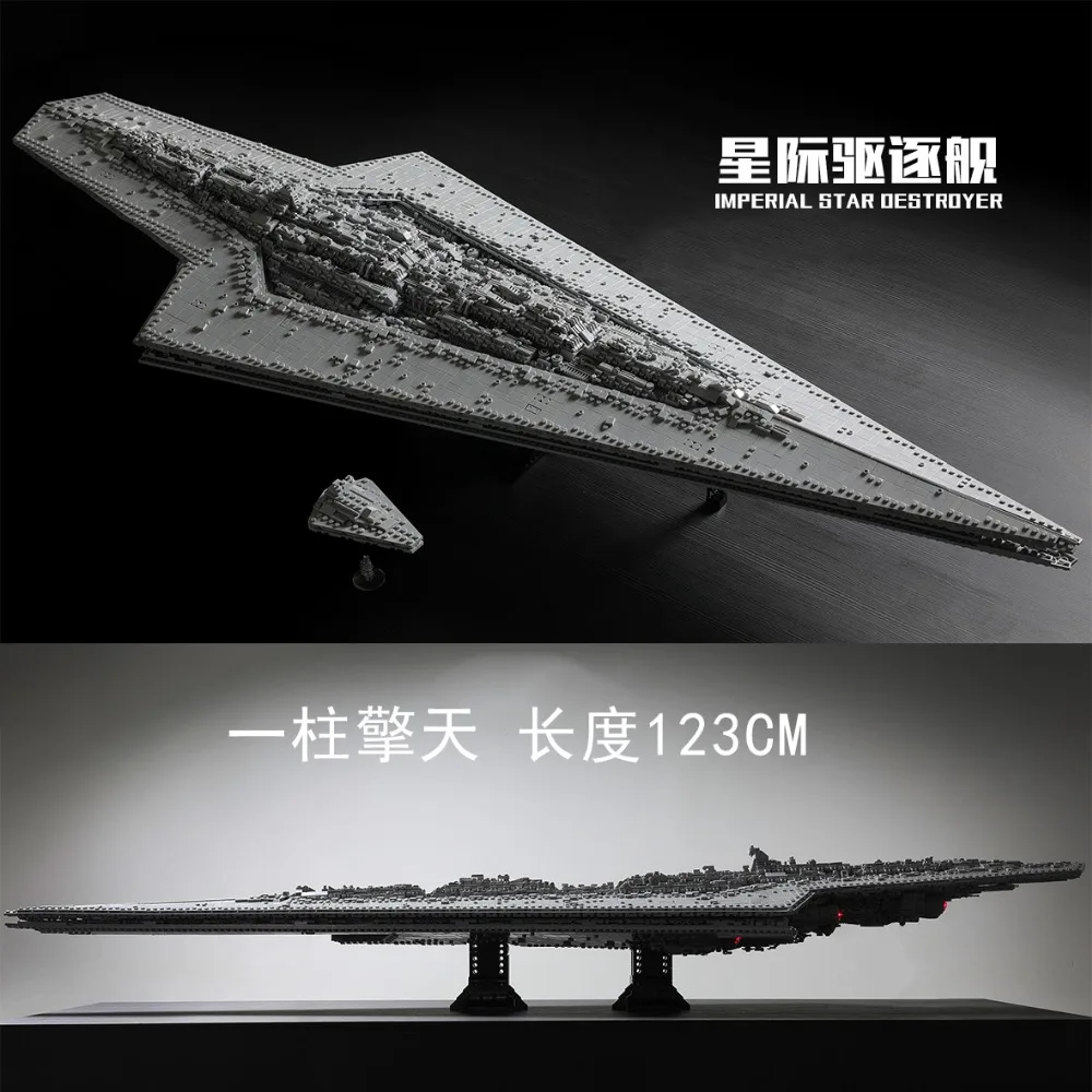

LEPIN 05028 Star Wars Execytor Super Destroyer Building Kit Blocks 3208pcs Bricks Compatible With Legoings Star Wars
