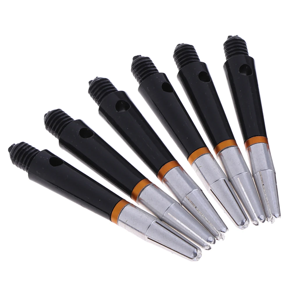 6 Count Standard 360 Degree Rotating Dart Shaft Stems 35mm Fixing Maintaining Components Accessories