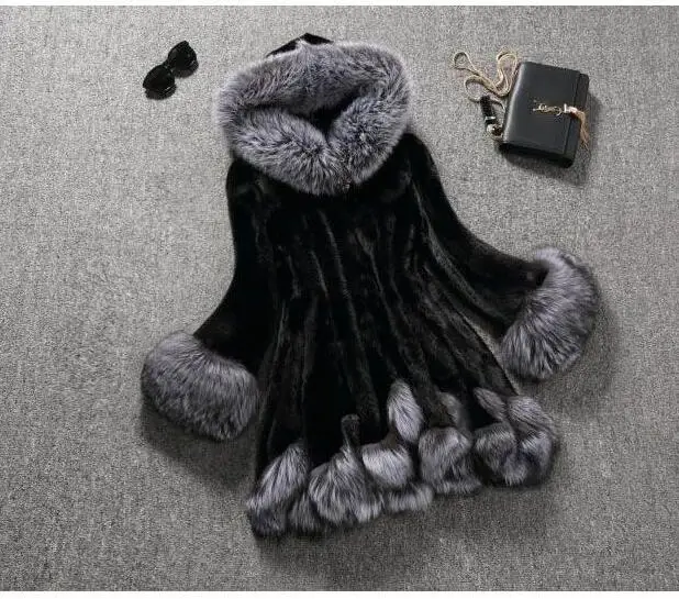 Женское пальто из искусственного меха S ~ 3XL зимняя плотная теплая куртка с
