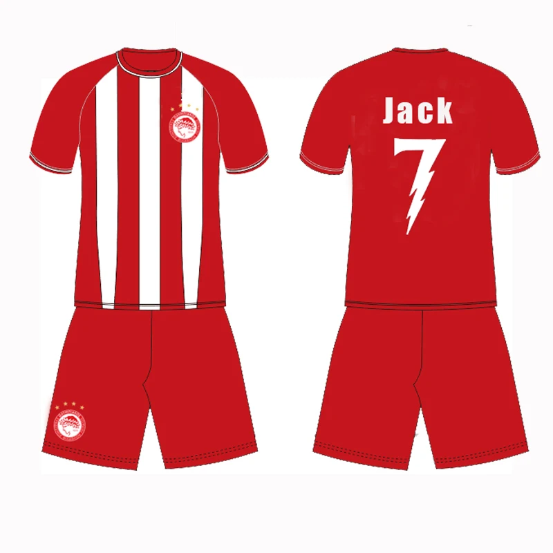 DIY Sublimation soccer jersey custom football uniforms Unique
