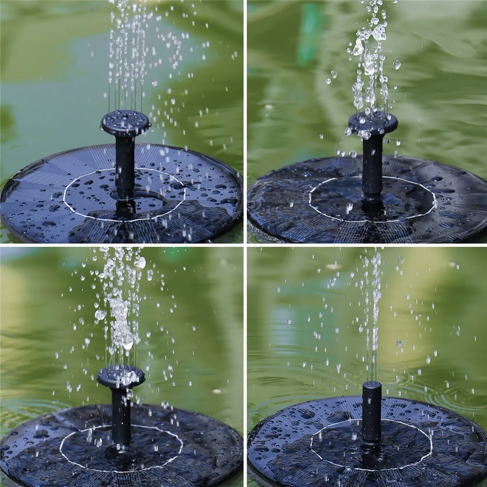 Солнечный Мощность водяной насос фонтана птиц ванная фонтан воды плавающий небольшой садовый пруд декор для дворика для басейн аквариум бассейн 5pz