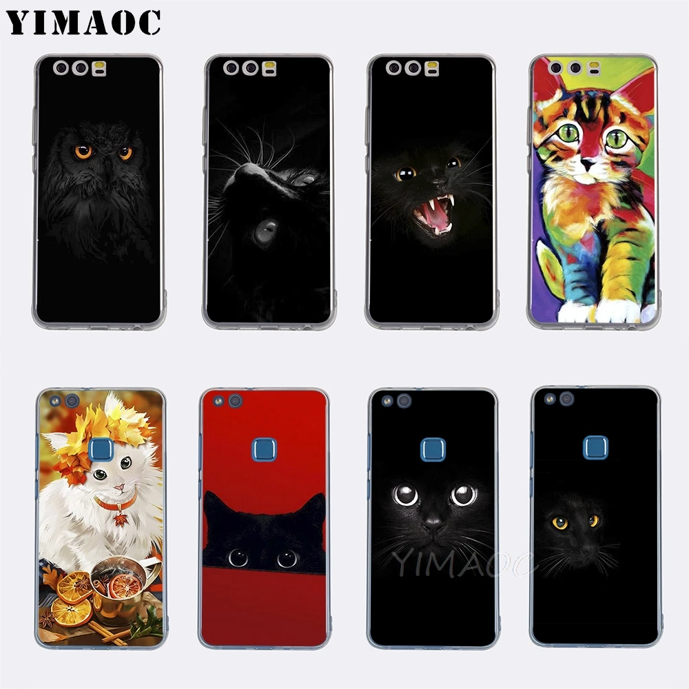 Мягкий чехол YIMAOC для Huawei P8 P9 P10 P20 P30 Lite Pro P smart 2019 |