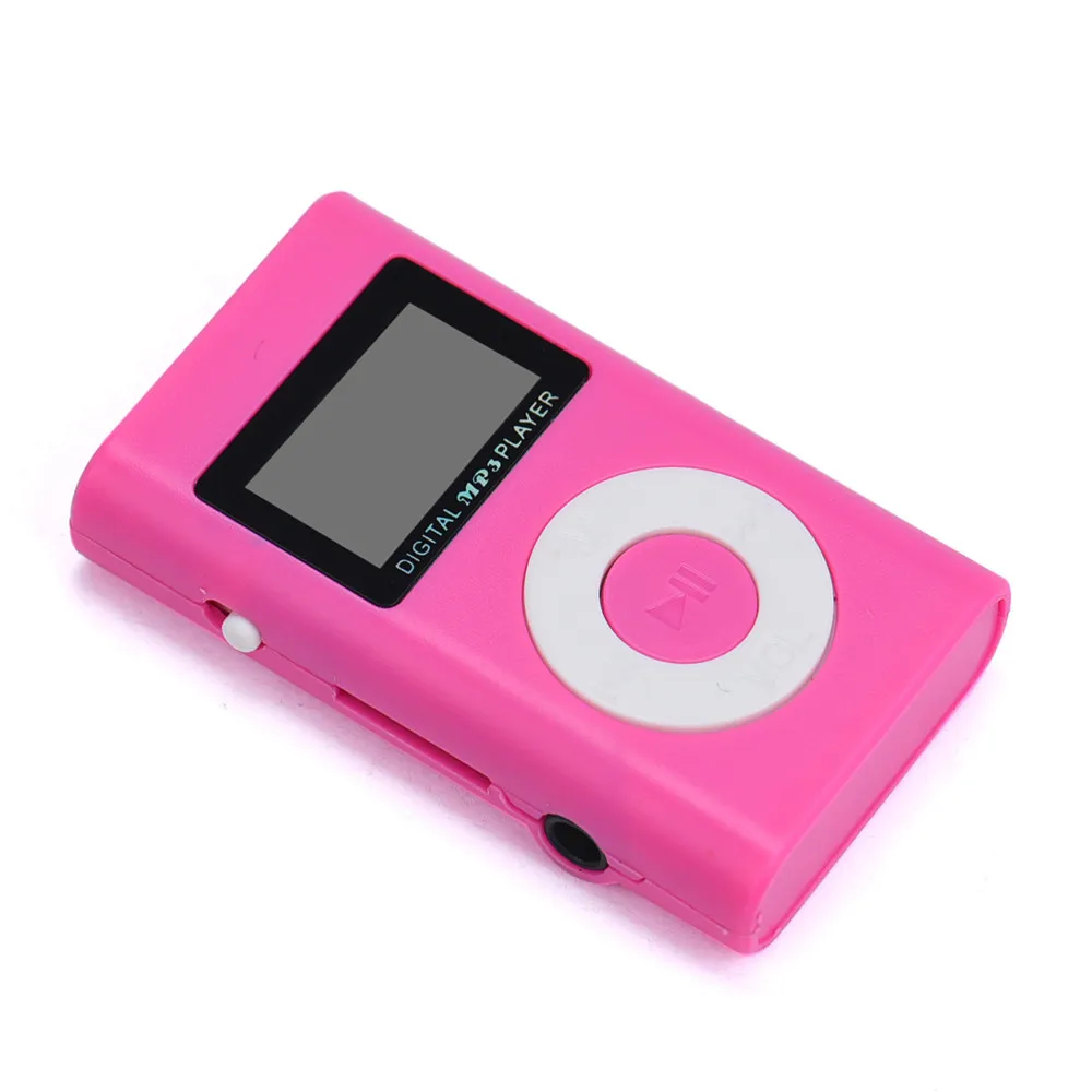 Обновленный USB мини MP3 плеер ЖК-экран хорошее качество звука Поддержка 32 ГБ Micro SD TF карта долгое время воспроизведения# ED