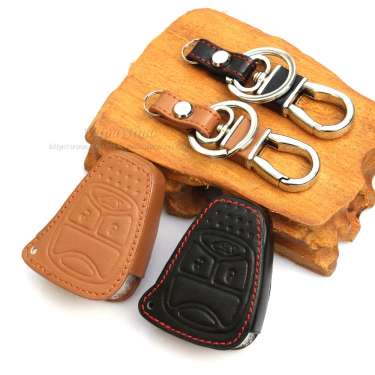 leather car key covers case stickers for jeep wrangler