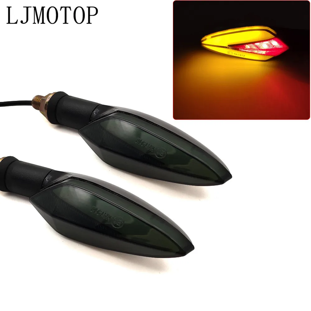 

Universal Motorcycle Turn Signal Light LED Indicators Tail Flashers Lamp For DUCATI Monster S2R 800 821 797 695 696 796 400 M400
