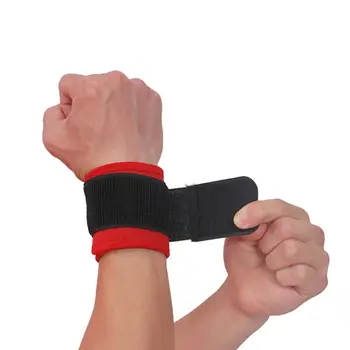 

Adjustable Soft Wristbands Wrist Support Bracers for Gym Sport Basketball Carpal Protector Breathable Wrap Band Strap