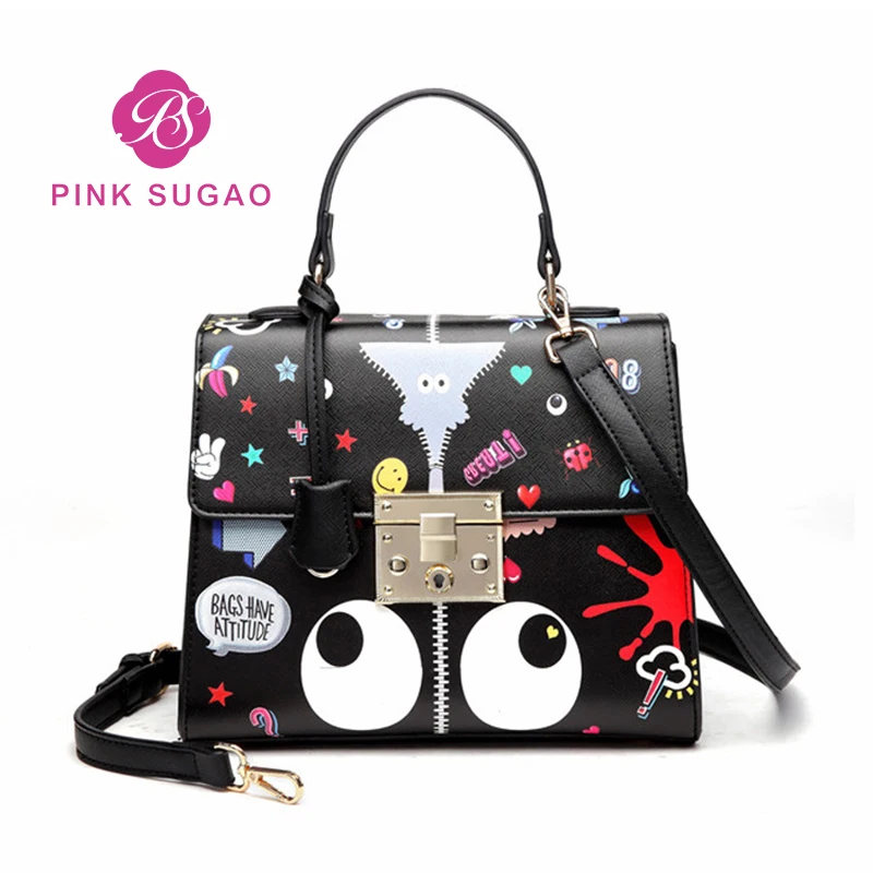 

Pink sugao cartoon purses and handbags luxury handbags women bags designer crossbody for women beach bag women bag high leather