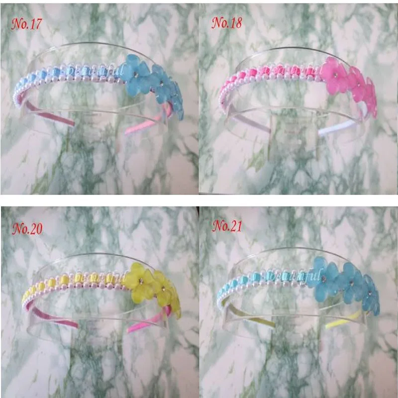 12 BLESSING Good Girl Modern Style FROZEN Headband Counterfeit Pearl Resin 76No. 12 BLESSING Good Girl Modern Style FROZEN Headband Counterfeit Pearl Resin 76No.