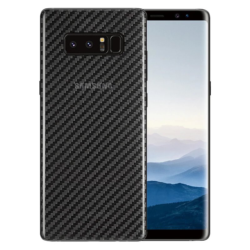 

5pcs 3D Film For Samsung Galaxy Note 9 Clear full cover Screen Protector Carbon Fiber Back Film For Samsung Galaxy Note9