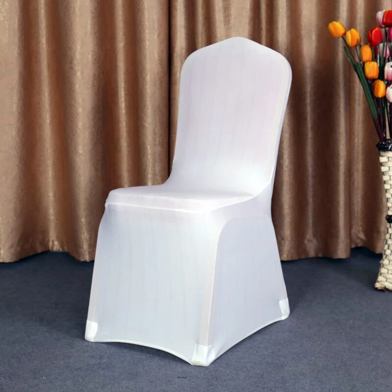 Clearance In RU CA Warehouse 25 50 100 pcs White Lycra Polyester