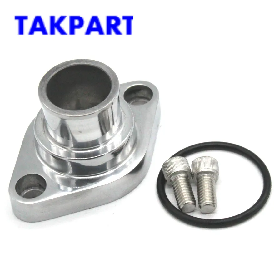 Takpart Sb Bb Mopar Chrome Water Neck Thermostat 318 340 383 440