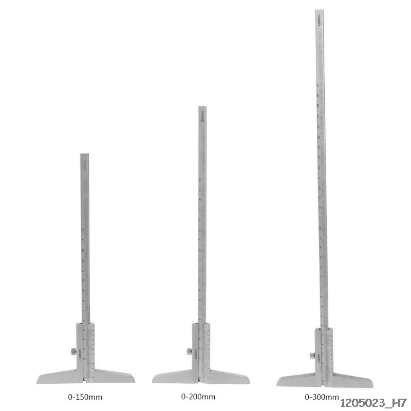 0-150 мм 200 мм 300 мм Глубокий штангельциркуль 0,02 мм Точность глубина измеритель глубины измерительный инструмент