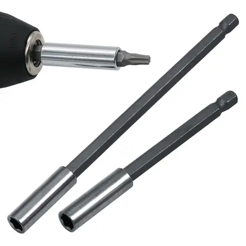 1/4 Hex Shank Quick Release Electric Drill Magnetic Screwdriver Bit Holder 60mm 75mm 100mm 150mm - Image 6