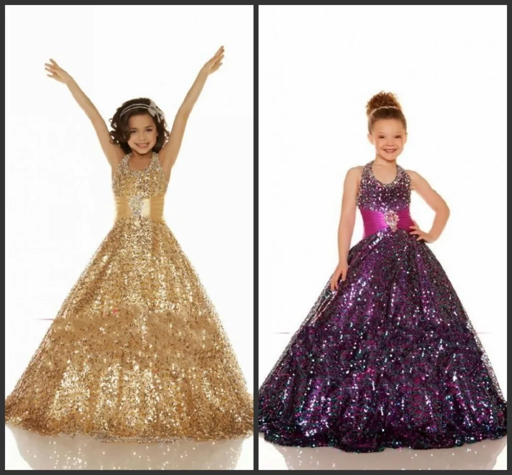 Pretty a ligne Halter fleurs fille robes perles jupettes demoiselle d