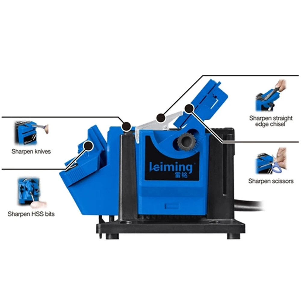 Многофункциональный Электрическая точилка сверла заточка машина Ножи и заточка для ножниц Мощность бытовой шлифовальные инструменты с