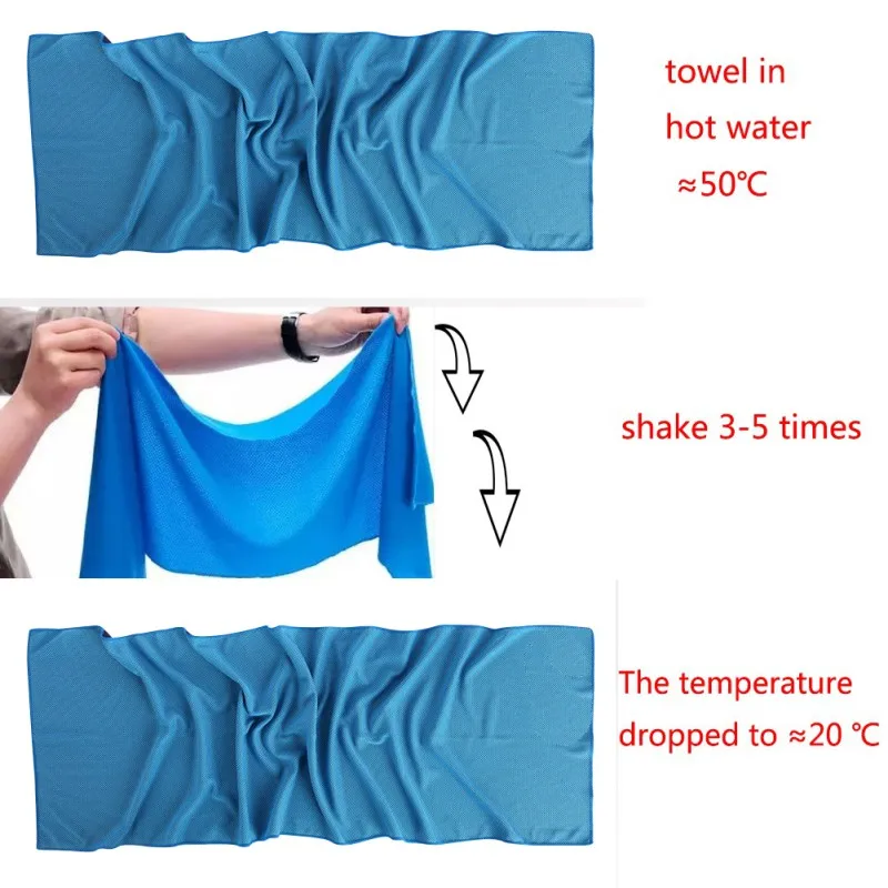 Outdoor Sports Towel Microfiber Quick-drying Camping Trip Swimming Sweat Towels