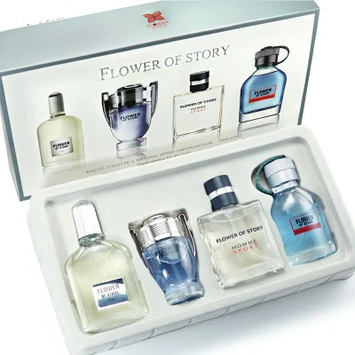 بوب 4 قطعة مجموعة الرجال معطر مختلف رائحة طويلة الأمد العطر مصغرة زجاجة رذاذ المحمولة السادة عطر ل الذكور أنيقة
