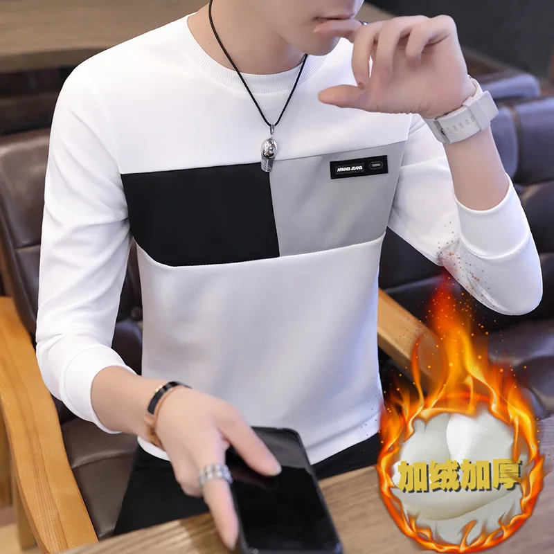 

Spring and autumn combination of new casual fashion Korean version of the trend mens hoodie