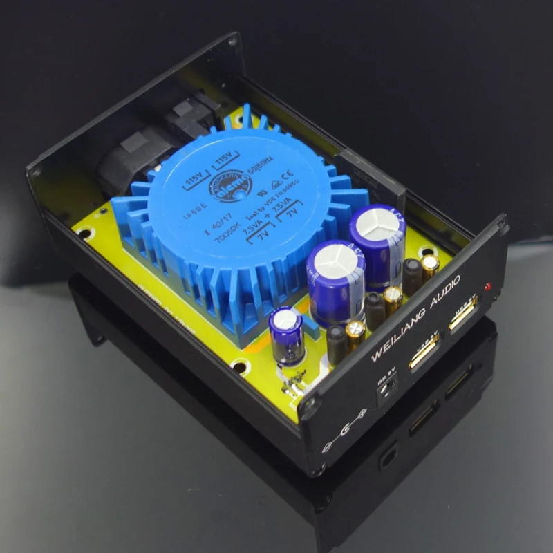 Weiliang áudio 15 w linear fonte de