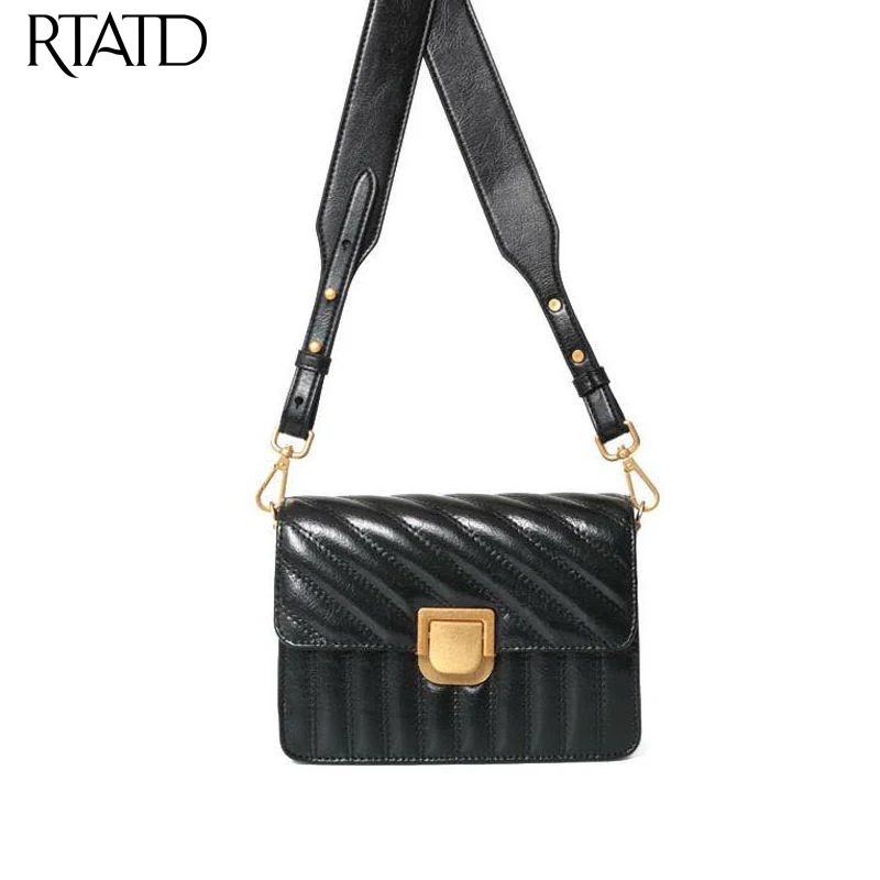 

Vintage Genuine Leather Women Chain Bag Fashion Ladies Shoulder Bags Trendy Brand Design Crossbody Bags For Female Bolsa Q0285