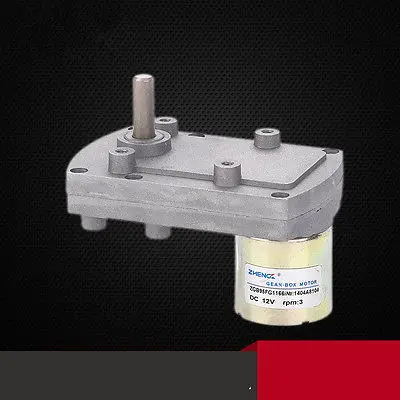 

ZGB95FG 12V 24V DC Geared Motor Output Shaft Sisalignment 95mmx60mm 3RPM 4RPM