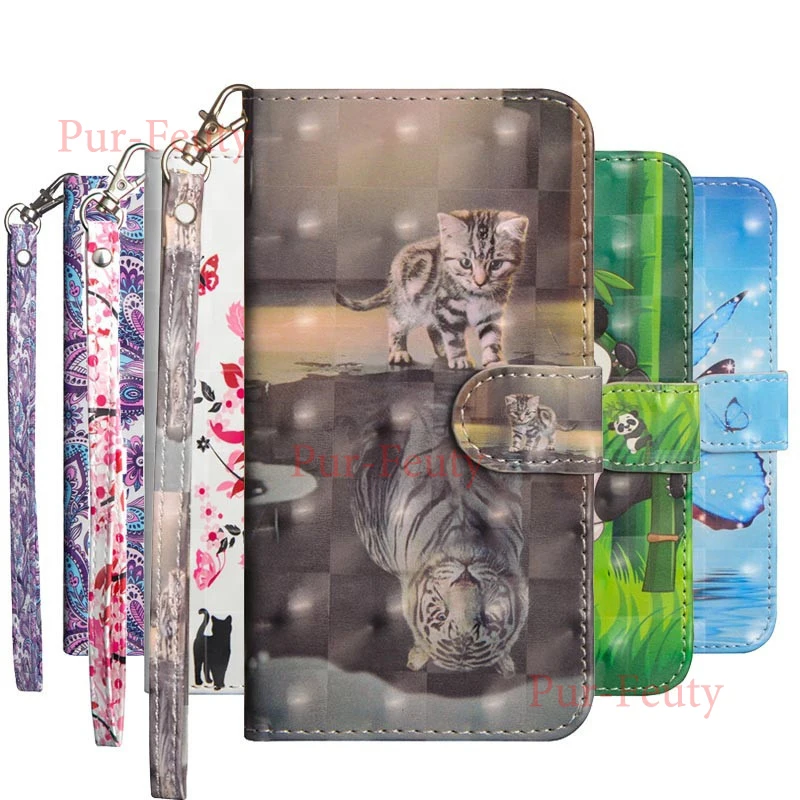 

for Huawei Honor 7X 7 X 3D fashion Cover for Huawei Honor 8X JSN L21 card slot phone case