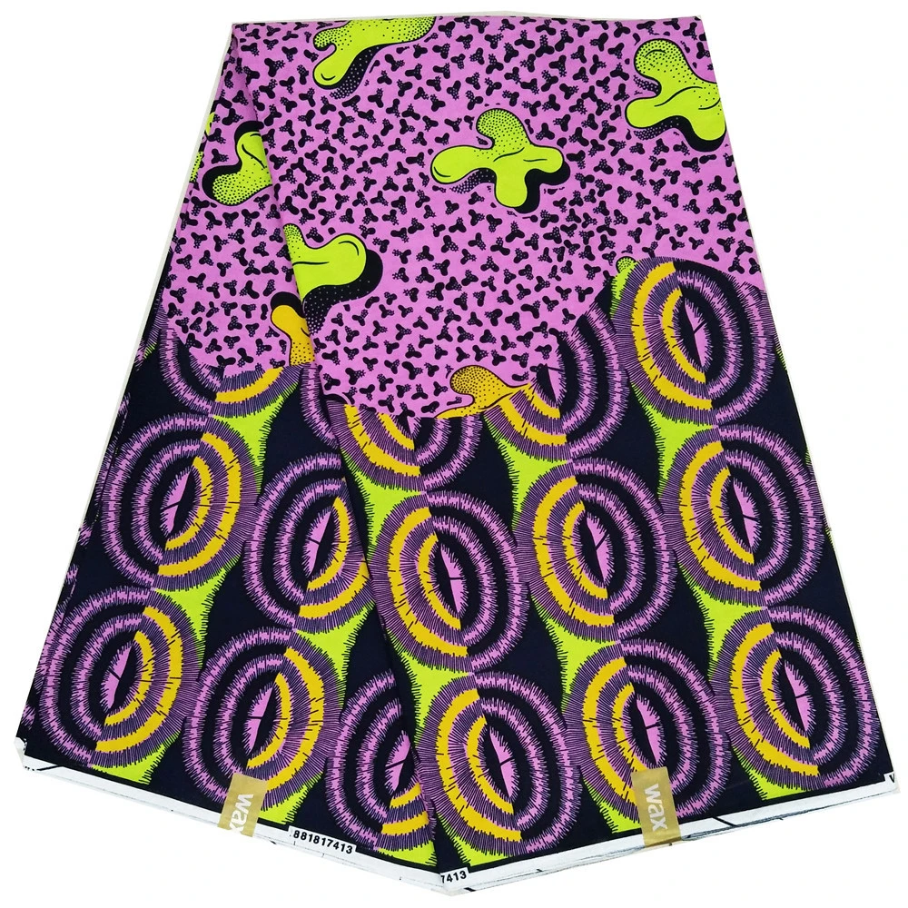 

summer new arrival ankara style wax high quality real dutch wax wrapper for women dress A1205