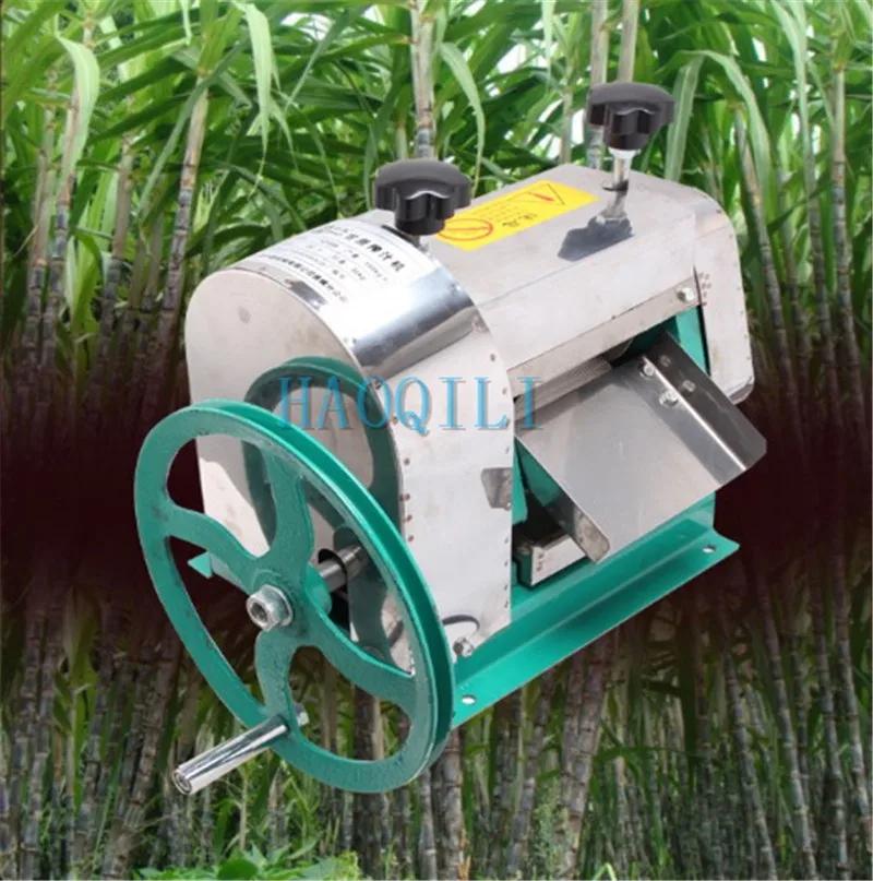 Нержавеющая сталь руководство сахарного тростника соковыжималка extractor сока сахарного тростника машина