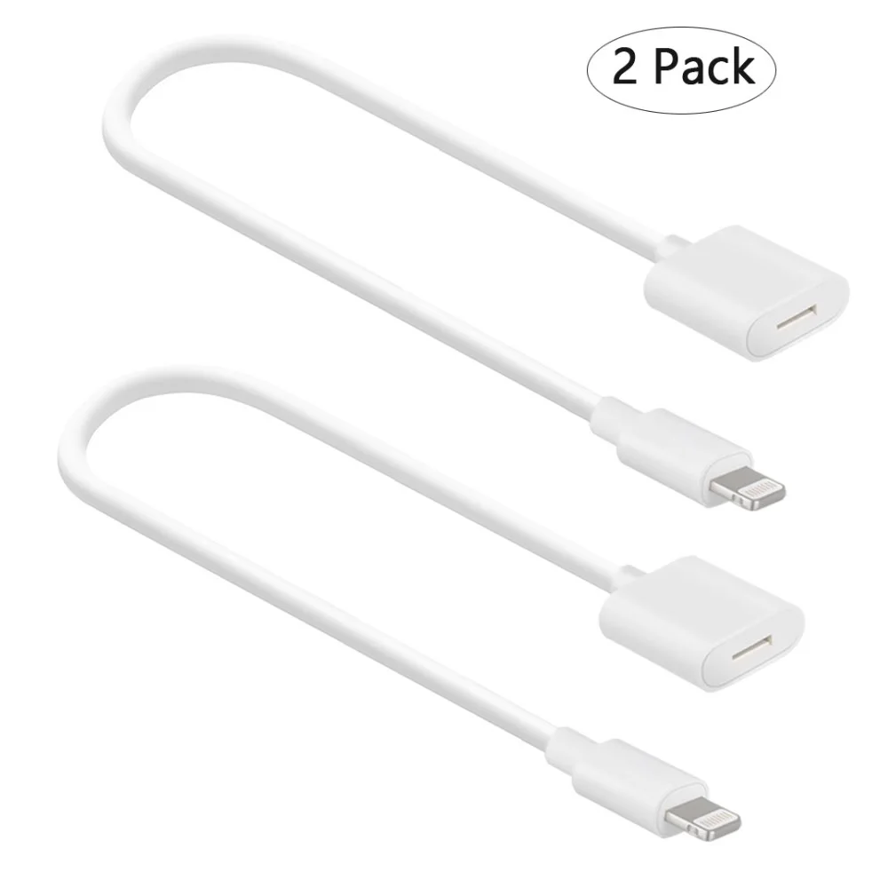 aceyoon Lightning Extension Cable 8 PIN Short Extender 2M 1M 0.6M 0.3M