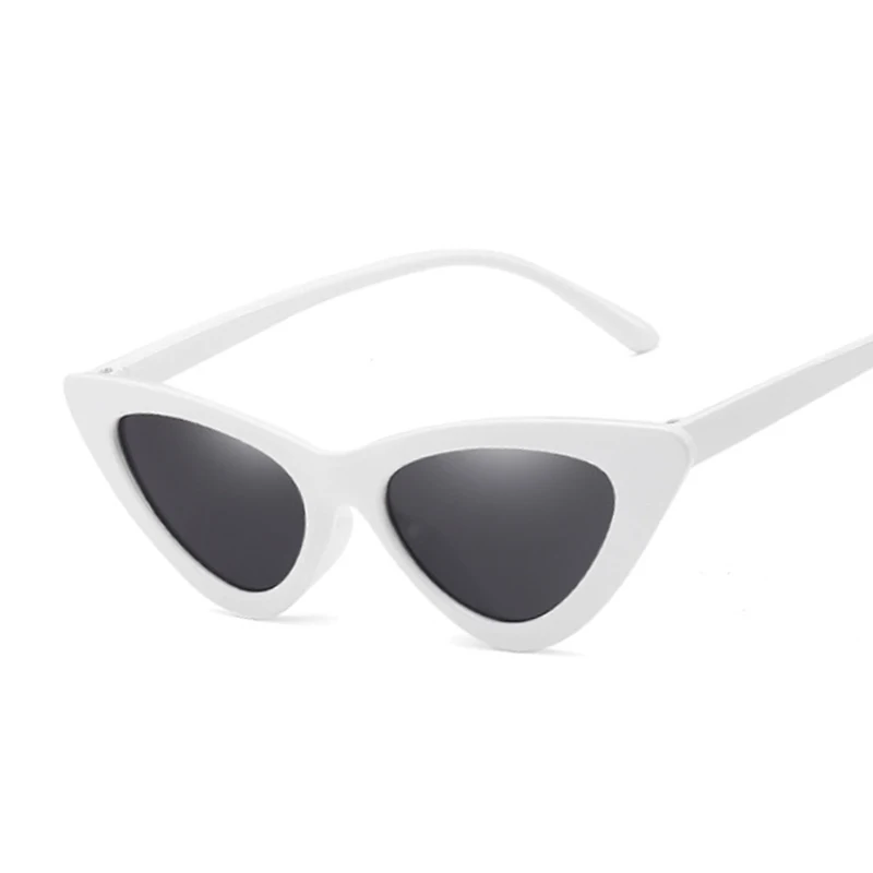 Сексуальные женские брендовые дизайнерские солнцезащитные очки, женские роскошные пластиковые солнцезащитные очки, женские классические ретро очки кошачий глаз для улицы Oculos De Sol