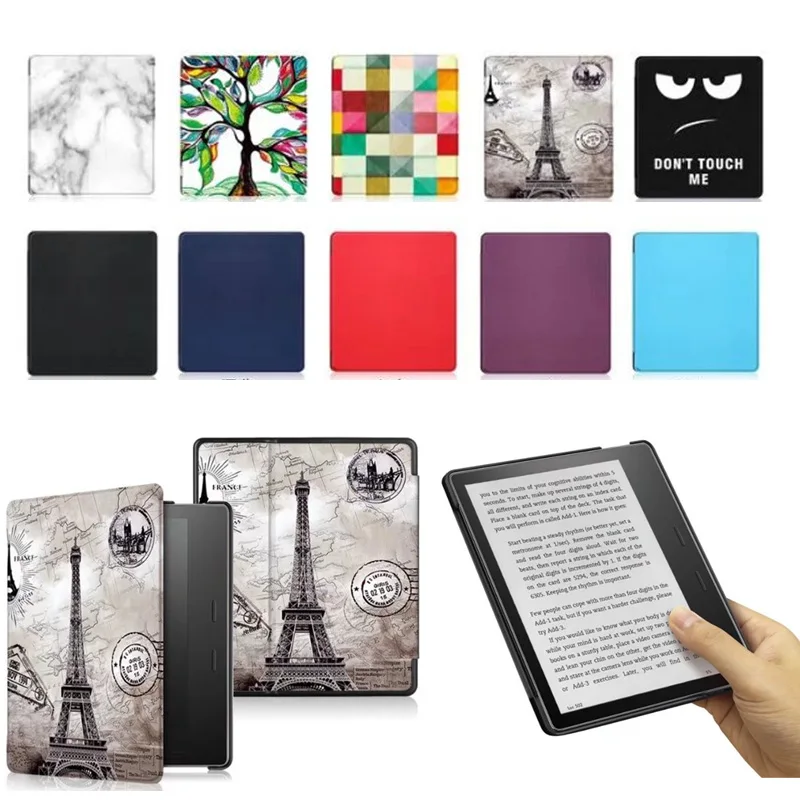 Флип-чехол для Amazon kindle oasis 2017 Kindle 7 дюймов электронная книга с цветным принтом