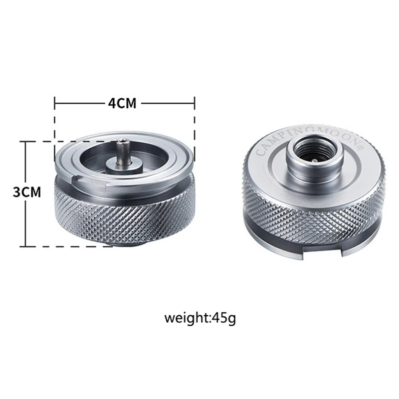 Открытый Пешие прогулки кемпинг газовый переходник для газовой плиты Сплит-Тип конвертер для печи разъем