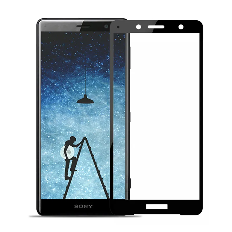 Закаленное стекло с полным покрытием для Sony Xperia X XA XA1 XA2 Ultra XZ1 XZ2 Compact XZ Premium XZS XP