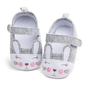 

New Fashion Baby Girl Shoes Cute Cartoon Animal Princess Casual Shoes Soft Sole Non-slip Infant Footwear Toddler Mary Jane Flats
