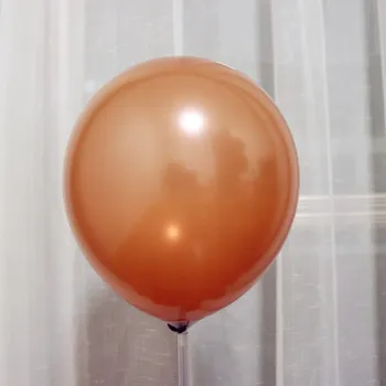 

30 Latex Balloon 10 Inch Thicken Pearl Brown Ballons Birthday Party Decorations Adult Baloons/balons Wedding Supplies kids toyss