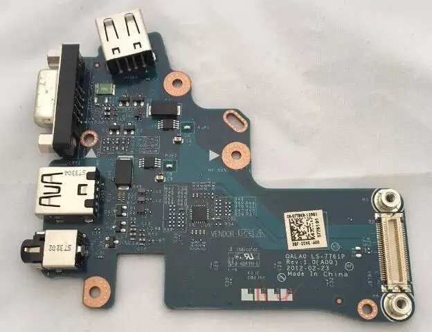 

original FOR Dell FOR Latitude E6530 USB VGA IO Audio Daughter Board 7TRKR 07TRKR LS-7761P 100% tested ok