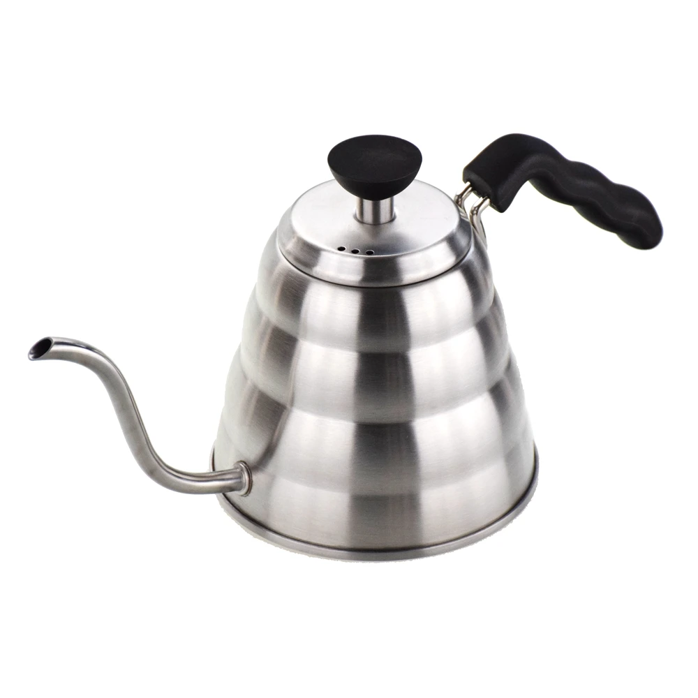 Кофе чайник V60 из нержавеющей стали 304 1200 мл с длинным носиком|percolator|percolator coffee