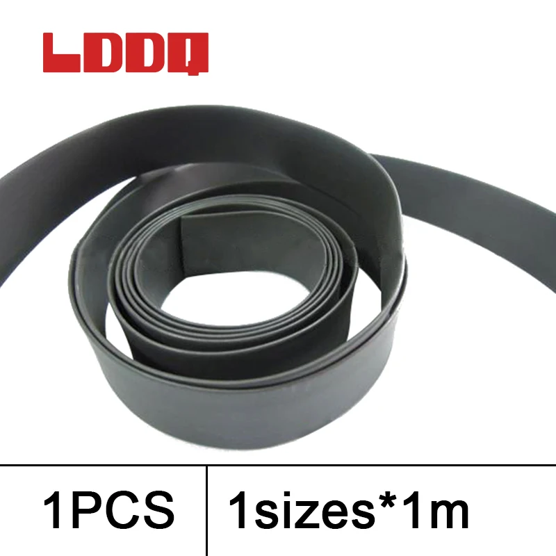 LDDQ черная термоусадочная трубка 3:1 клей с клеем диаметром 39 мм провода обёрточная бумага кабельная оплетка gaine термо нагревающаяся термоусадочная трубка